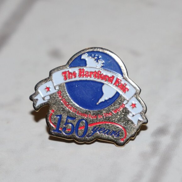 đĄ Hartford Fair 150 Years Lapel Pin ¡ âThe Biggest Little Fair in the Worldâ ¡ - Picture 1 of 4